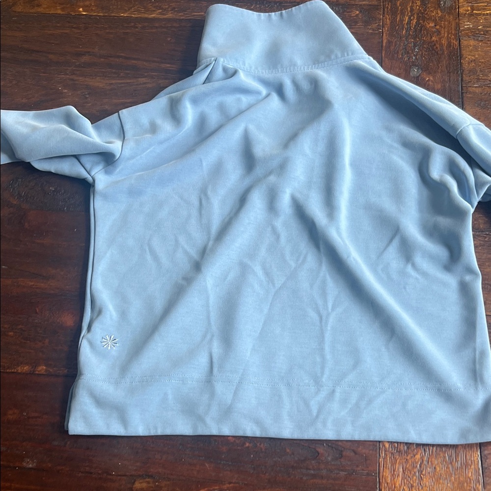 Athleta Blue Athletic Pullover - Picture 3 of 4